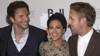 Bradley Cooper,Eva Mendes e Ryan Gosling (foto à partir da esquerda) estão em um dos filmes mais esperados.